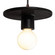 Discus Pendant (254|CER-6320-BLK-DBRZ-BKCD)