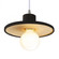 Saucer Pendant (254|CER-6325-CBGD-NCKL-WTCD)