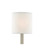 White Cotton Drum Chandelier Shade (92|0454)