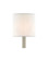 White Cotton Drum Chandelier Shade (92|0455)