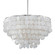 6-Light Pendant Tiered Empire Chandelier with Mica Shell Adorments (8583|9A175A)