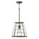 Cage Pendant in Zinc and Wood (8583|AA1001ZW)