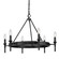 6 Light Chandelier (36|1020-6 BLK)