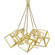 Golden Lighting Cassio 5-light Chandelier in Olympic Gold (36|2086-5P OG)