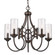 5 Light Chandelier (36|3718-5 CDB-CLR)