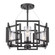 Golden Lighting Marco 4-light Semi-Flush Mount in Matte Black (36|6068-SF BLK)