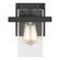 Mitte transitional 1-light indoor dimmable bath vanity wall sconce in midnight black finish with cle (38|4141501-112)