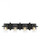 Mitte transitional 4-light indoor dimmable bath vanity wall sconce in midnight black finish with cle (38|4441504-112)