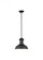 Fredricksburg traditional 1-light LED outdoor exterior Dark Sky compliant ceiling hanging pendant in (38|6247701EN3-12)