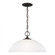 Geary transitional 1-light LED indoor dimmable ceiling hanging single pendant light in bronze finish (38|6516501EN3-710)