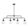 Belton transitional 4-light indoor dimmable ceiling pendant hanging chandelier pendant light in midn (38|6614504-112)