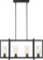 Mitte transitional 4-light indoor dimmable linear island ceiling pendant hanging chandelier light in (38|6641504-112)