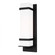 Alban modern 1-light outdoor exterior large square wall lantern in black finish with etched opal gla (38|8720701-12)