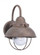 Sebring transitional 1-light LED outdoor exterior small wall lantern sconce in weathered copper fini (38|8870EN3-44)
