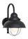 Sebring transitional 1-light LED outdoor exterior large wall lantern sconce in black finish with cle (38|8871EN3-12)