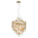 Trento 7 Light Chandelier in Antique Gold (4304|34030-026)