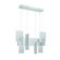 Coburg 1 Light Chandelier in Aluminium (4304|37345-036)