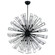 Dendelio 35 Light Chandelier in Black (4304|43865-017)