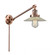 Halophane - 1 Light - 9 inch - Antique Copper -Adjustable Swing Arm (3442|237-AC-G2-LED)
