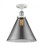 Cone - 1 Light - 12 inch - White Polished Chrome - Semi-Flush Mount (3442|916-1C-WPC-G43-L)
