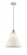 Cone - 1 Light - 12 inch - White Polished Chrome - Mini Pendant (3442|916-1S-WPC-G41-L)