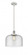 Bell - 1 Light - 12 inch - White Polished Chrome - Mini Pendant (3442|916-1S-WPC-G74-L-LED)