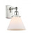 Cone - 1 Light - 8 inch - White Polished Chrome - Sconce (3442|916-1W-WPC-G41)