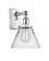 Cone - 1 Light - 8 inch - White Polished Chrome - Sconce (3442|916-1W-WPC-G42-LED)
