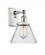 Cone - 1 Light - 8 inch - White Polished Chrome - Sconce (3442|916-1W-WPC-G44)
