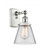 Cone - 1 Light - 6 inch - White Polished Chrome - Sconce (3442|916-1W-WPC-G62)