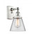 Cone - 1 Light - 6 inch - White Polished Chrome - Sconce (3442|916-1W-WPC-G62-LED)