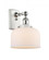 Bell - 1 Light - 8 inch - White Polished Chrome - Sconce (3442|916-1W-WPC-G71-LED)