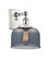 Bell - 1 Light - 8 inch - White Polished Chrome - Sconce (3442|916-1W-WPC-G73-LED)