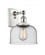 Bell - 1 Light - 8 inch - White Polished Chrome - Sconce (3442|916-1W-WPC-G74-LED)