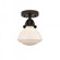 Olean - 1 Light - 7 inch - Oil Rubbed Bronze - Semi-Flush Mount (3442|288-1C-OB-G321)