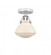 Olean - 1 Light - 7 inch - Polished Chrome - Semi-Flush Mount (3442|288-1C-PC-G321-LED)