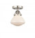 Olean - 1 Light - 7 inch - Brushed Satin Nickel - Semi-Flush Mount (3442|288-1C-SN-G321)