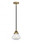 Olean - 1 Light - 7 inch - Black Antique Brass - Stem hung - Mini Pendant (3442|288-1S-BAB-G322)
