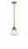 Olean - 1 Light - 7 inch - Brushed Brass - Cord hung - Mini Pendant (3442|288-1S-BB-G322)