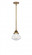 Olean - 1 Light - 7 inch - Brushed Brass - Cord hung - Mini Pendant (3442|288-1S-BB-G324)