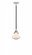 Olean - 1 Light - 7 inch - Black Polished Nickel - Stem hung - Mini Pendant (3442|288-1S-BPN-G321)