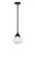 Olean - 1 Light - 7 inch - Oil Rubbed Bronze - Stem hung - Mini Pendant (3442|288-1S-OB-G324-LED)
