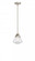 Olean - 1 Light - 7 inch - Brushed Satin Nickel - Stem hung - Mini Pendant (3442|288-1S-SN-G324-LED)