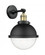 Hampden - 1 Light - 9 inch - Black Antique Brass - Adjustable Sconce (3442|203-BAB-HFS-84-BK)