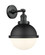 Hampden - 1 Light - 9 inch - Matte Black - Adjustable Sconce (3442|203-BK-HFS-81-BK-LED)