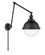 Hampden - 1 Light - 9 inch - Matte Black -Adjustable Swing Arm (3442|238-BK-HFS-84-BK-LED)