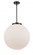 Beacon - 1 Light - 18 inch - Oil Rubbed Bronze - Stem Hung - Pendant (3442|221-1S-OB-G201-18)