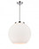 Athens - 1 Light - 16 inch - Polished Chrome - Stem Hung - Pendant (3442|221-1S-PC-G121-16)
