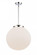 Beacon - 1 Light - 16 inch - Polished Chrome - Stem Hung - Pendant (3442|221-1S-PC-G201-16-LED)