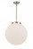 Beacon - 1 Light - 16 inch - Brushed Satin Nickel - Stem Hung - Pendant (3442|221-1S-SN-G201-16)
